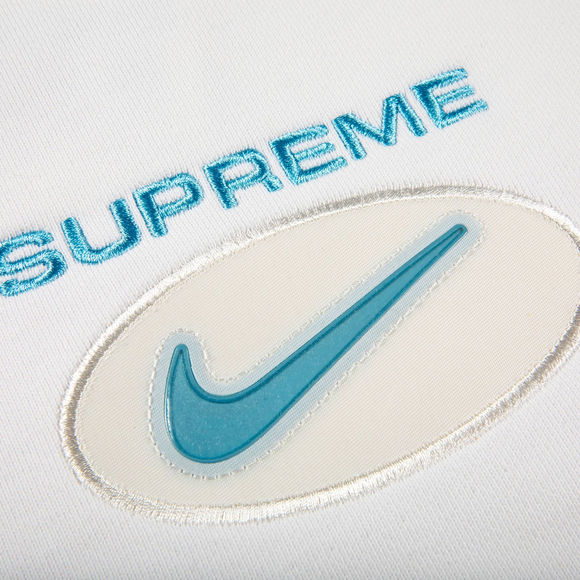 Supreme Supreme x Nike Jewel Crewneck 'White' | REVERSIBLE