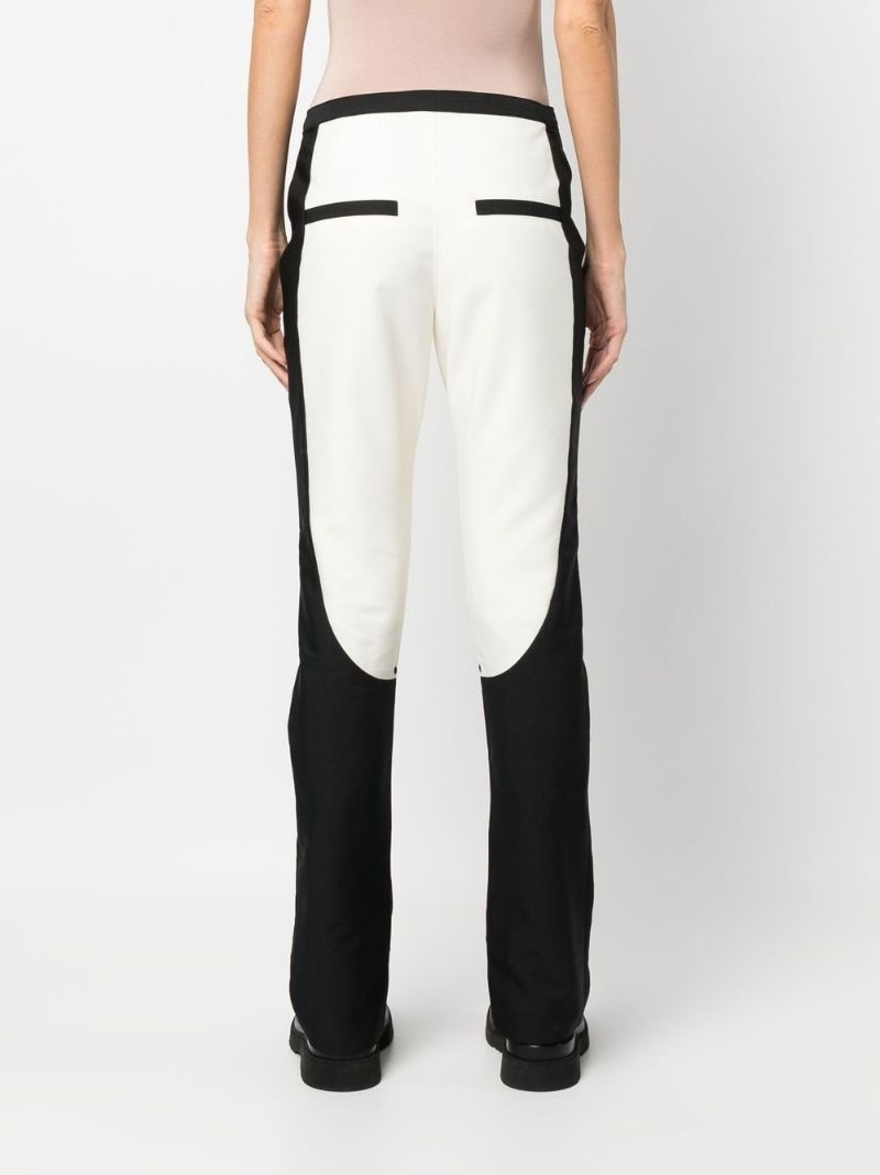 colour-block trousers - 4