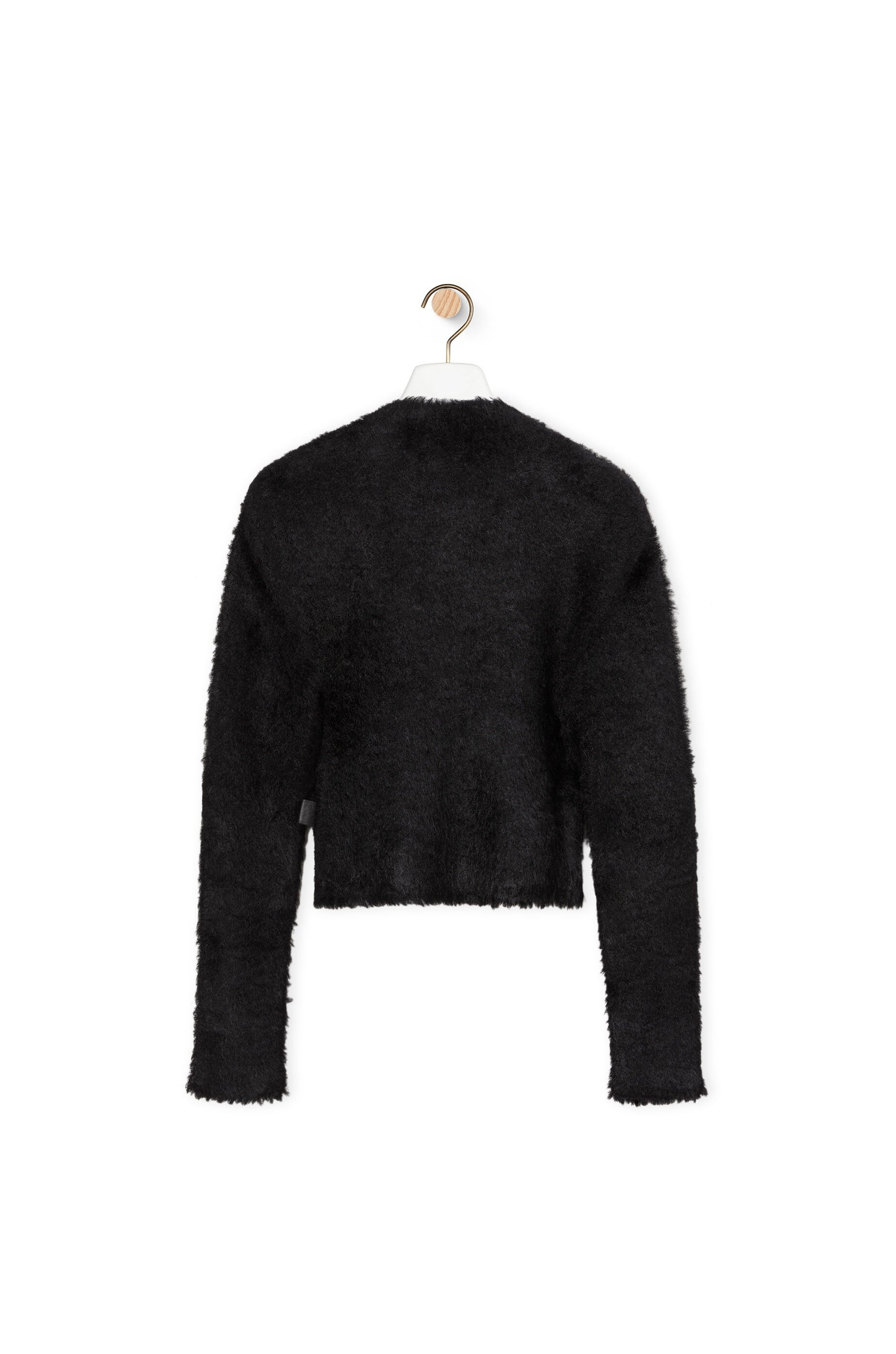 Fluffy sweater in viscose - 2