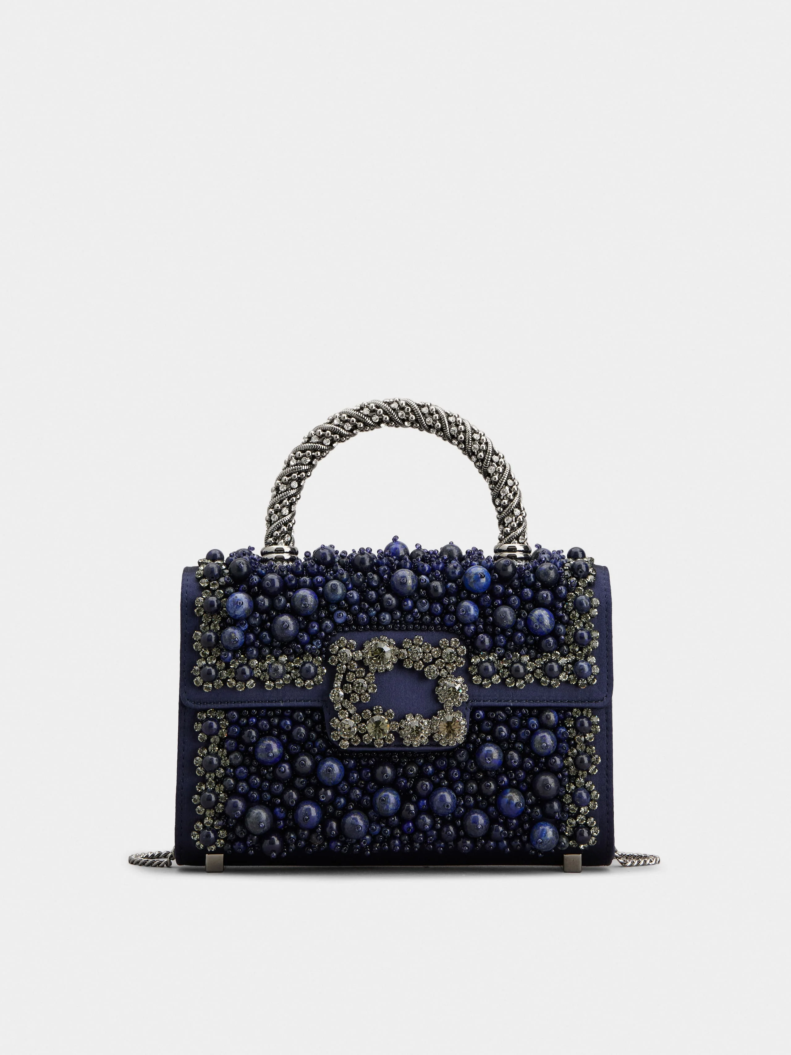 Jewel Efflorescence lapis lazuli Mini Bag - 1