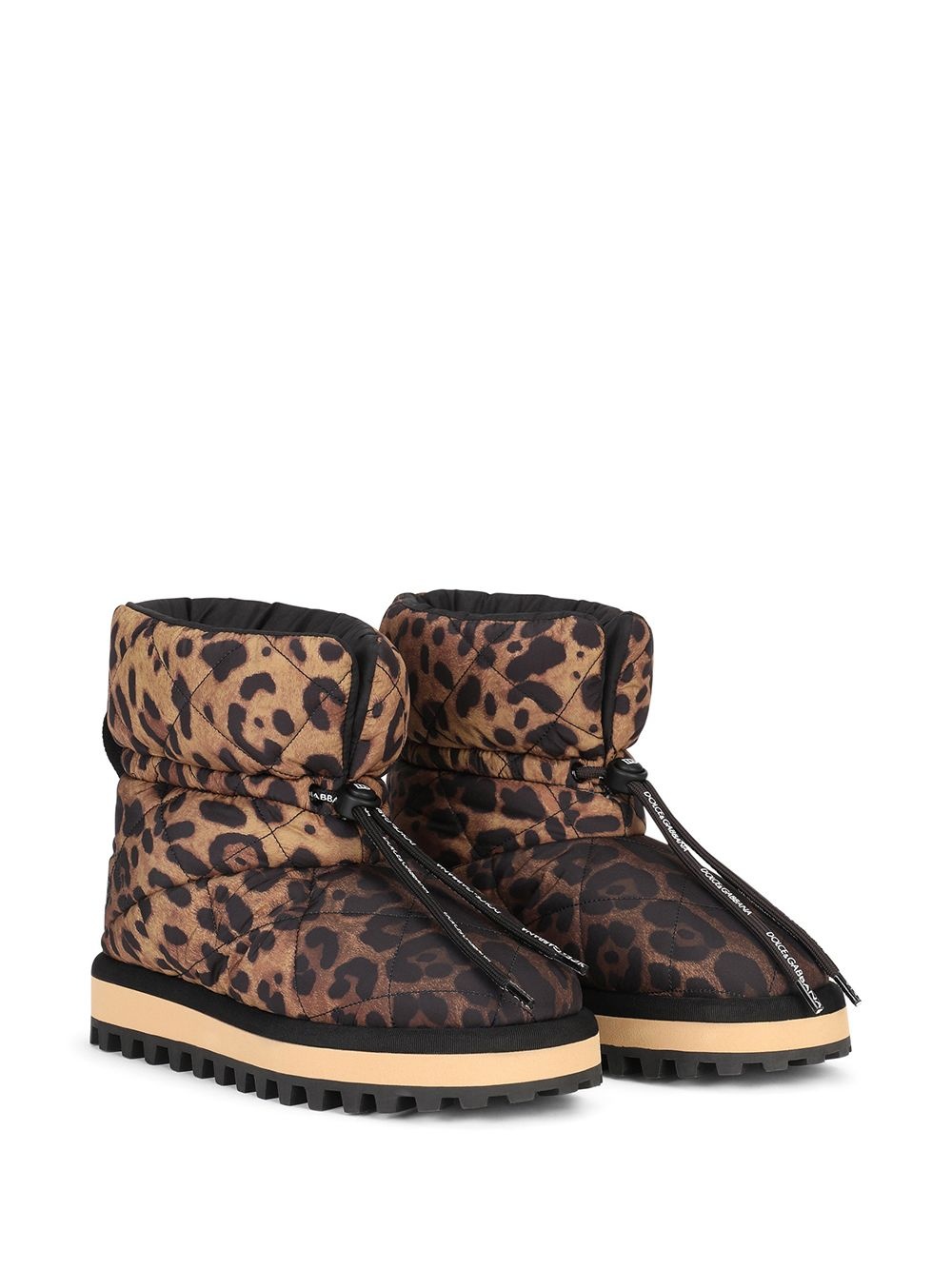 leopard-print boots - 2