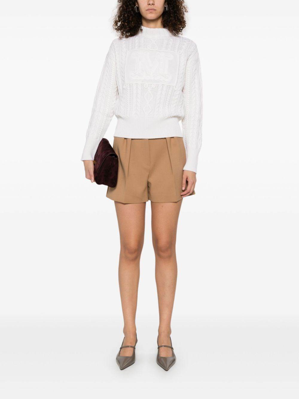 `Miranda` Round-Neck Sweater - 2