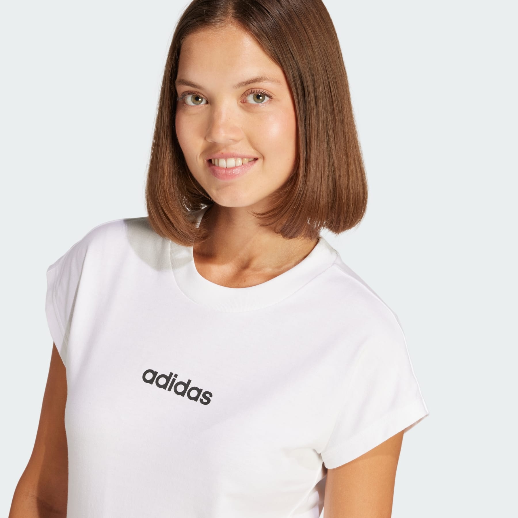 Essentials Linear Cotton Tee - 5