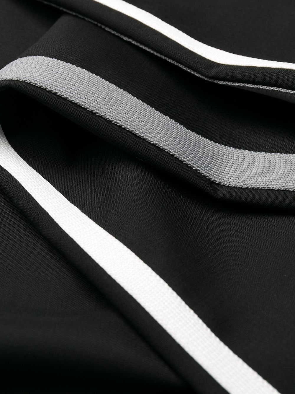 stripe detail tailored trousers - 7