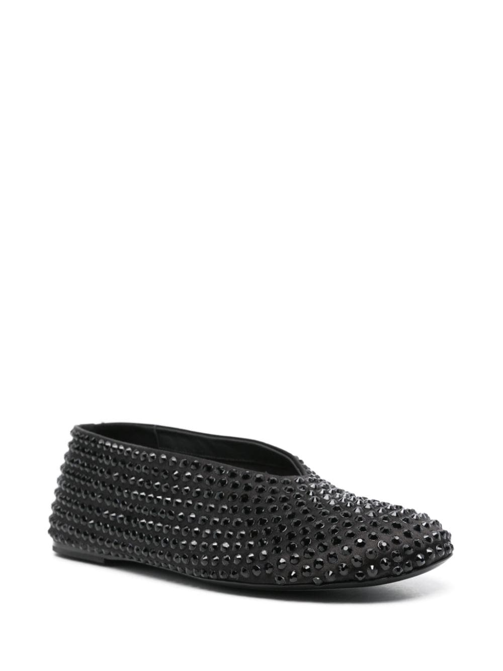 Marcy crystal-emebellished ballerinas - 2