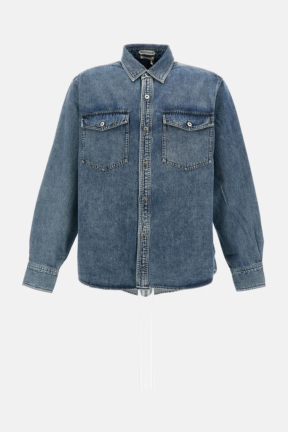 Oversized denim shirt - 1