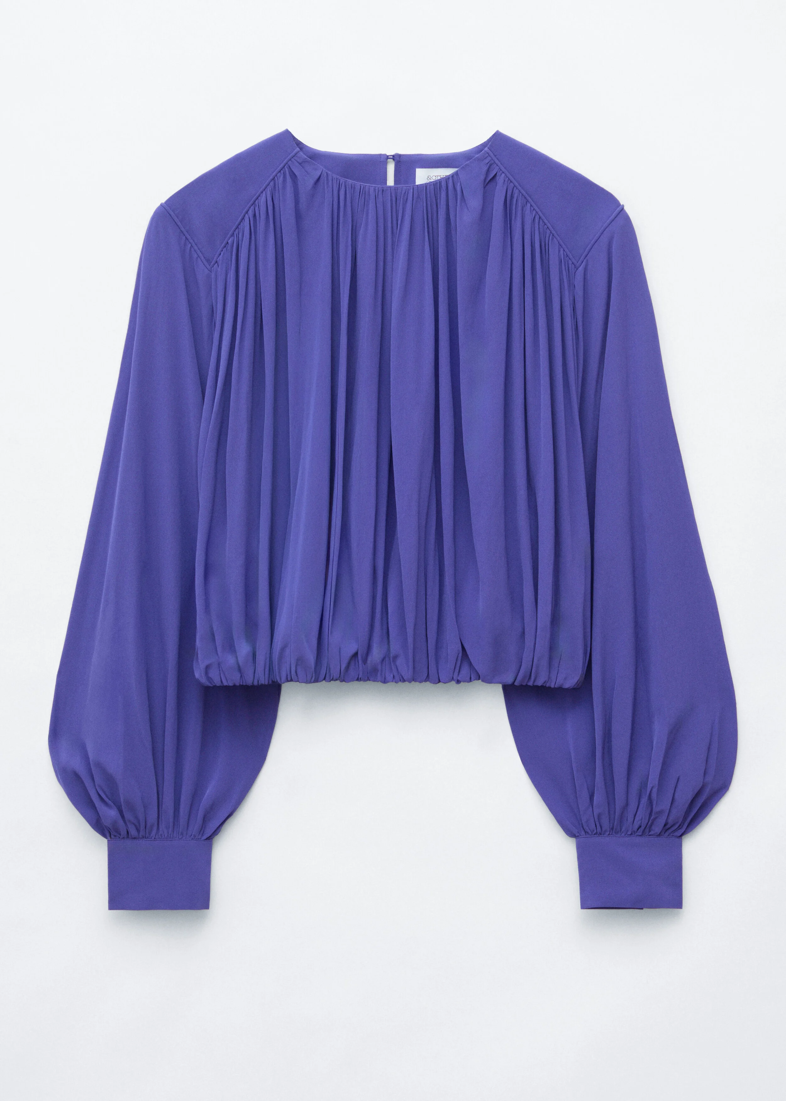 Gathered Blouse - 1