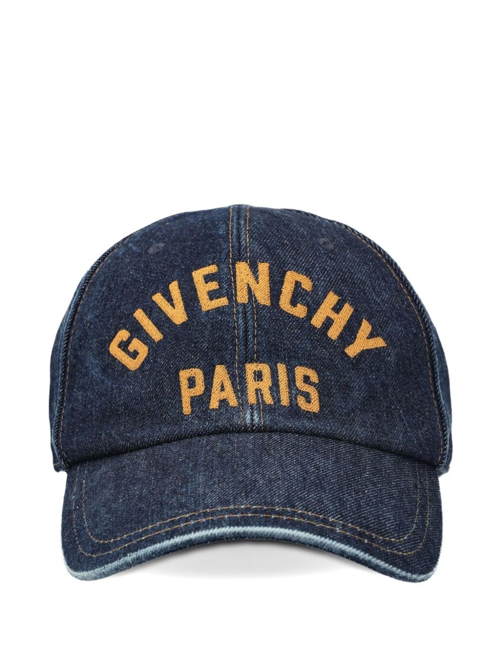 DENIM LOGO-EMBROIDERED CAP - 3