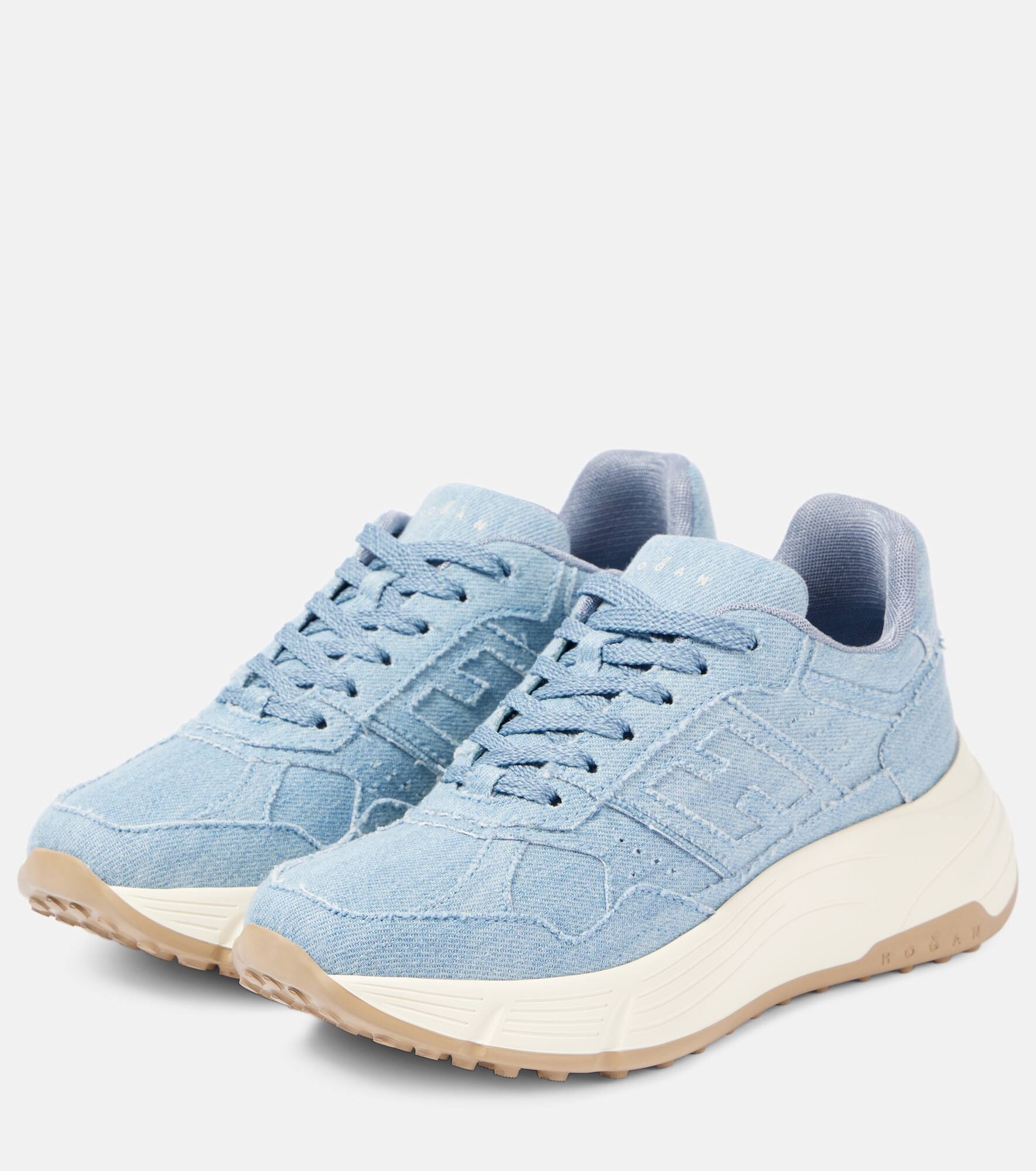 Hi-Fi denim sneakers - 4