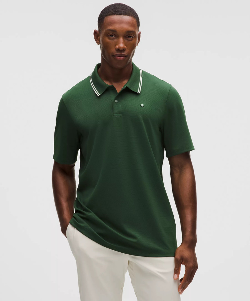 UV-Protective Short-Sleeve Polo Shirt 1