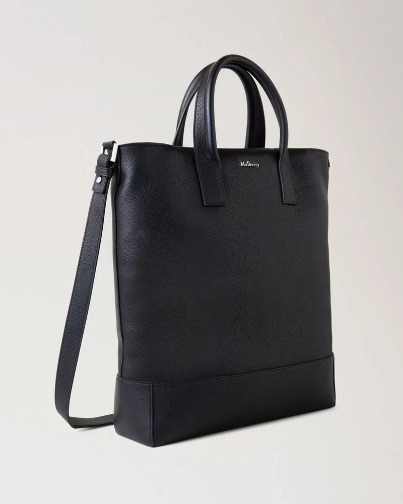 Farringdon Tote Black Small Pebble Grain - 3