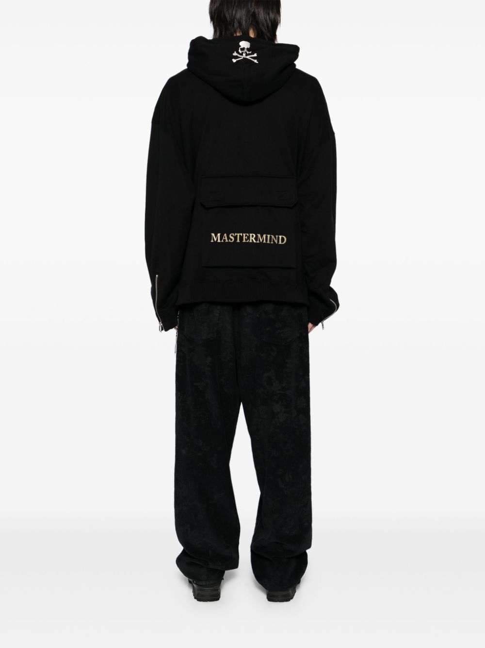multi-pocket hoodie - 4