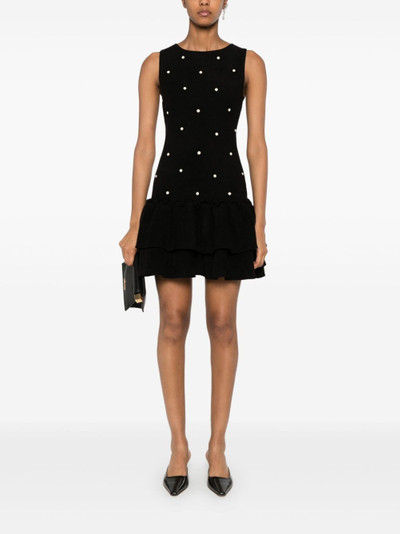 Sandro bead-embellished mini dress outlook