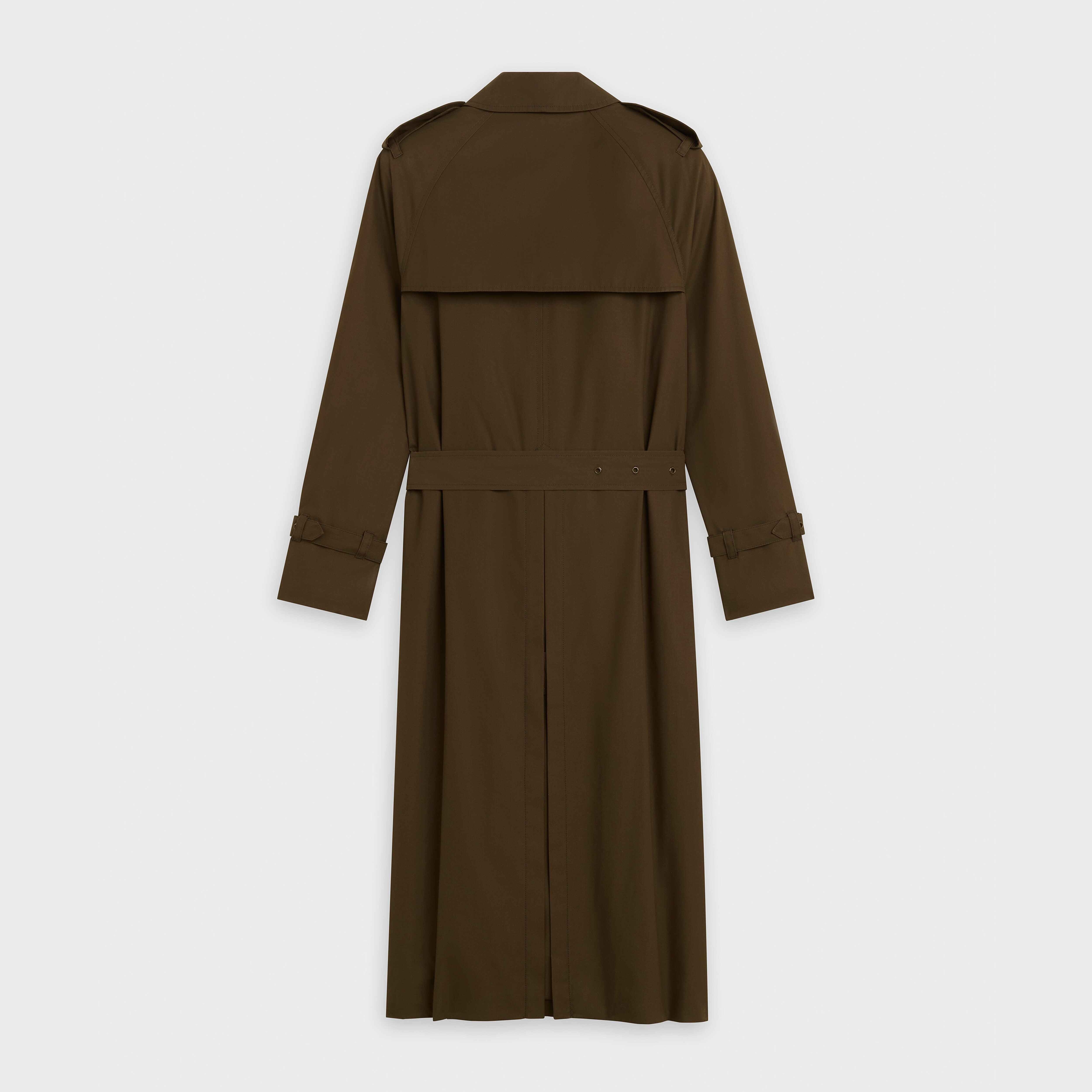 classic trenchcoat in technical cotton - 2