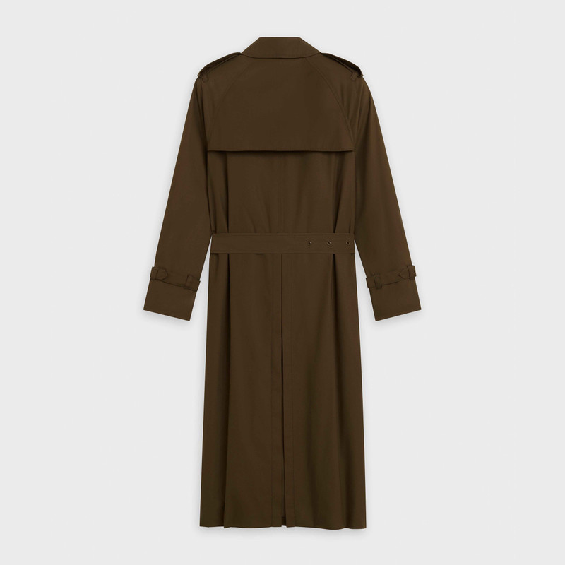 CELINE classic trenchcoat in technical cotton outlook