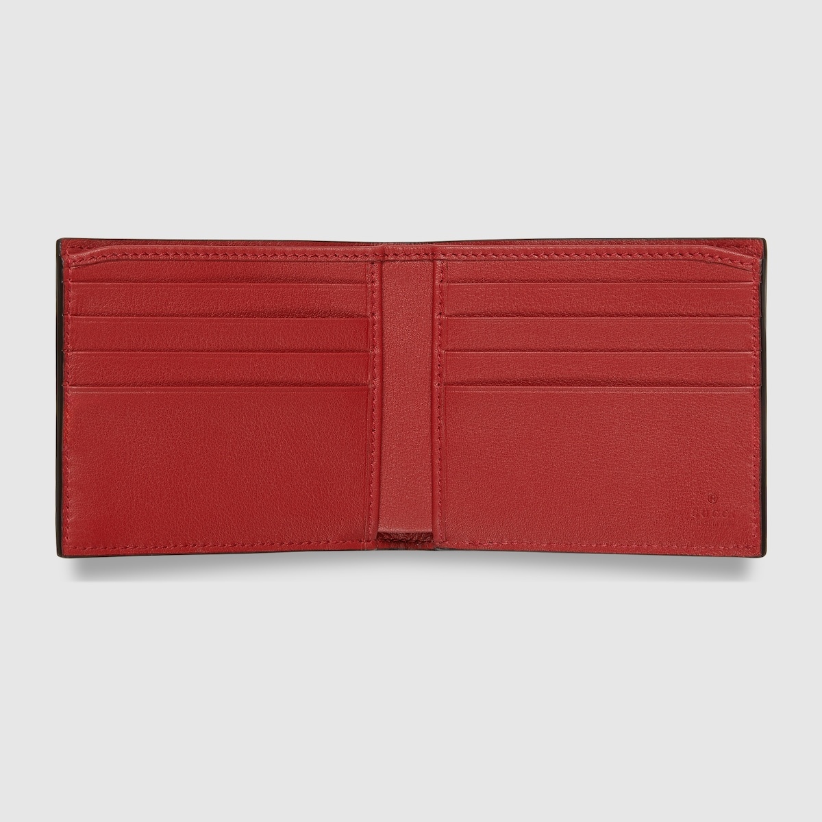 Crocodile card case wallet with Double G - 2