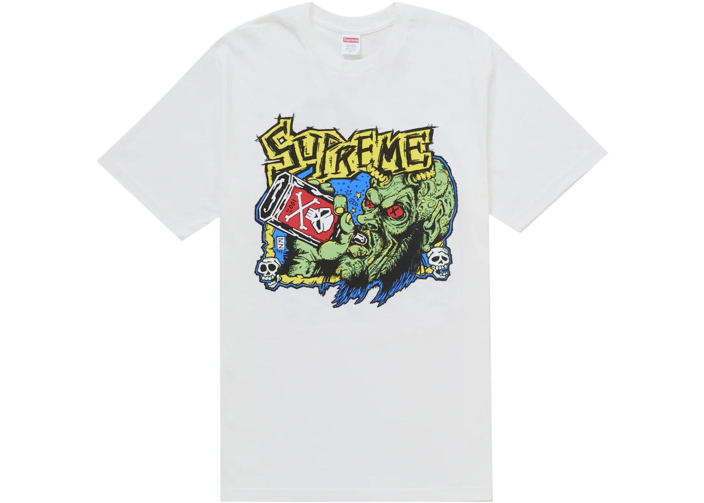 Supreme Fuckin Blowout Tee White - 1