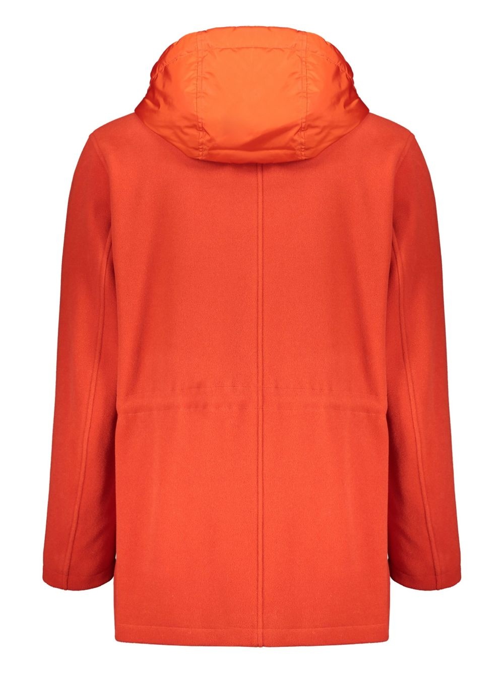 wool parka coat - 2