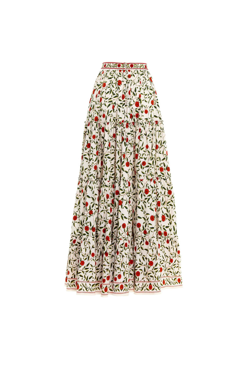 Macadamia Hedera Maxi Skirt 3