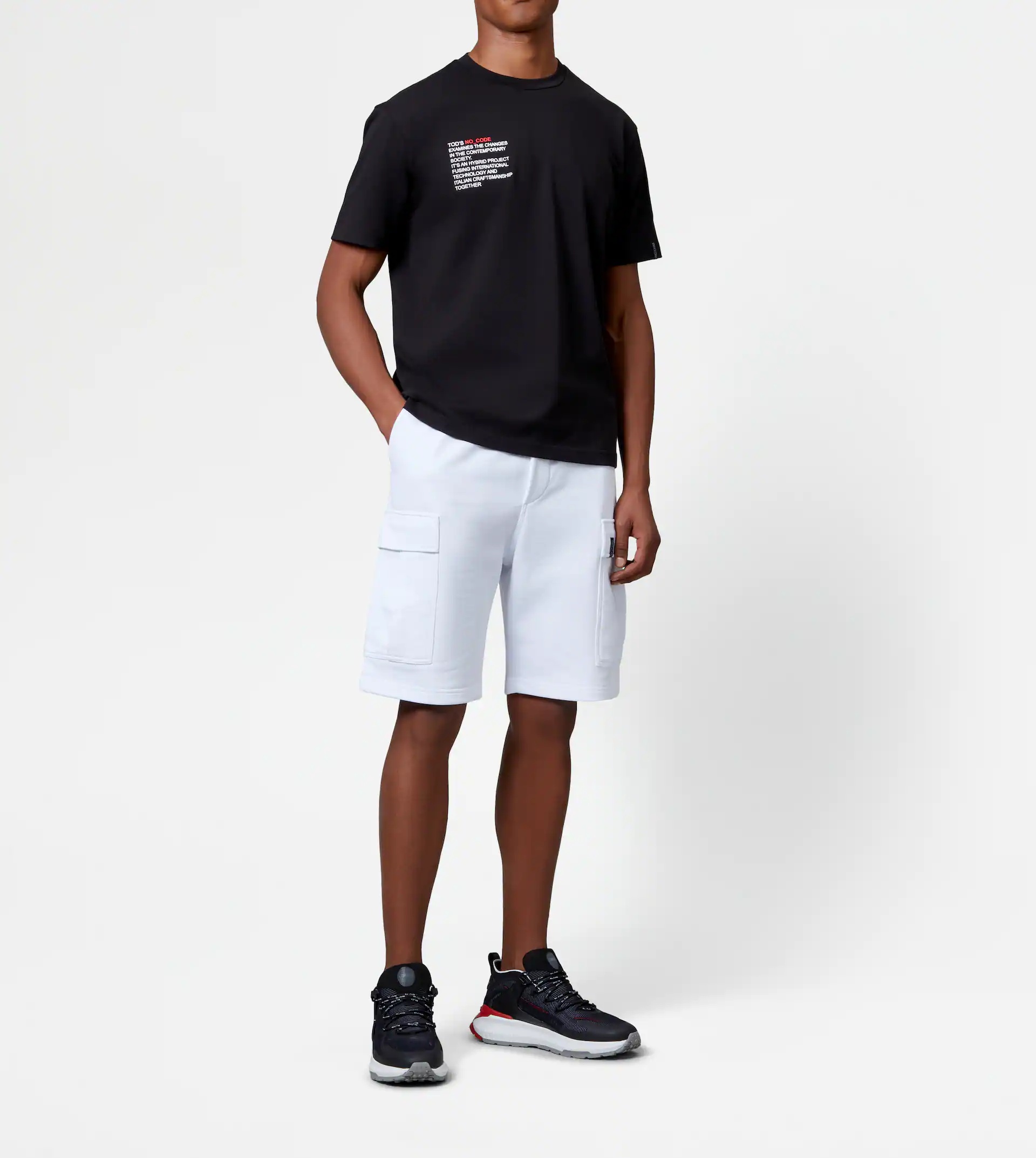 JOGGER SHORTS NO_CODE - WHITE - 2