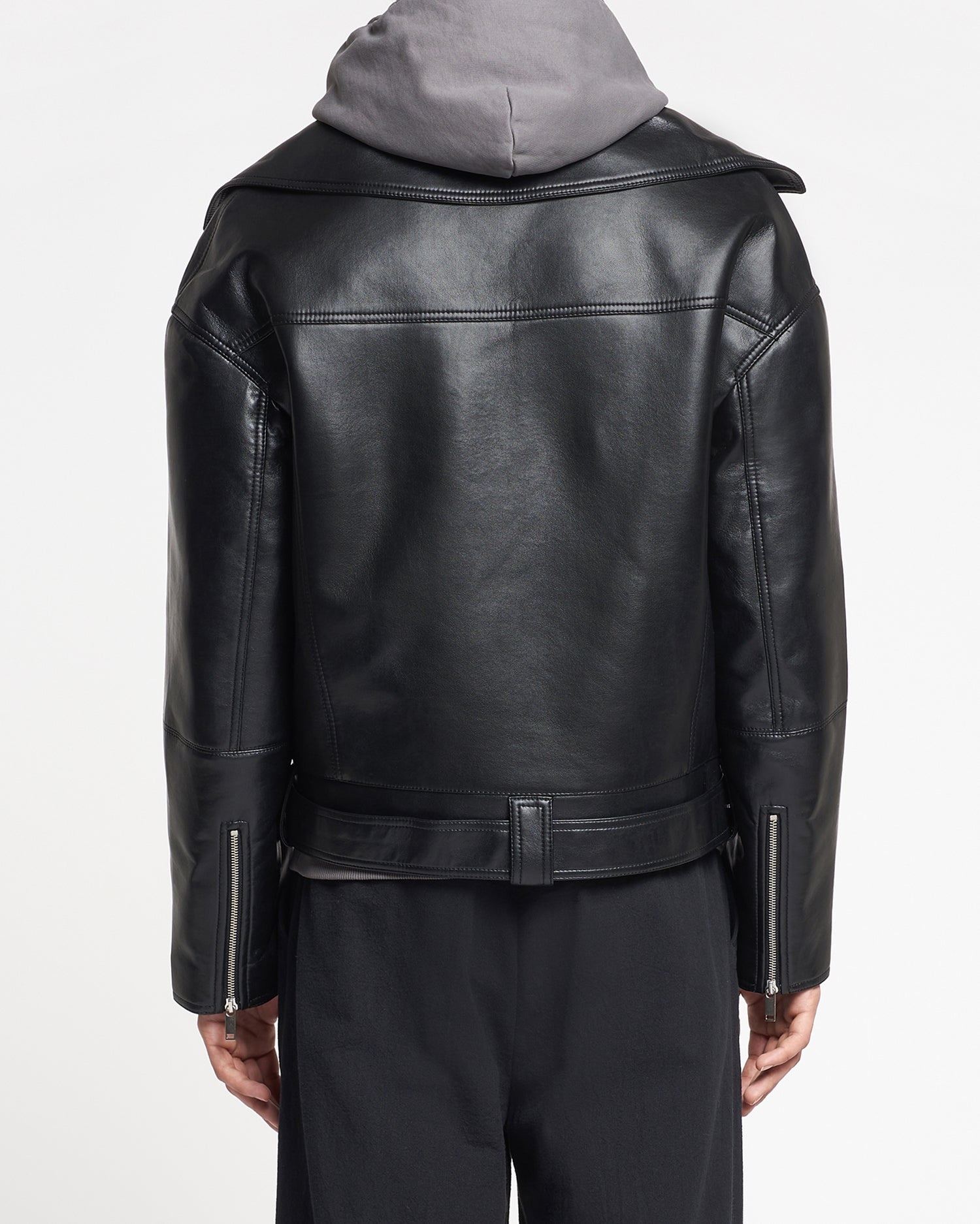 Regenerated Leather Jacket - 2