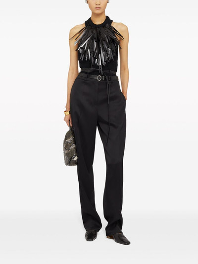 Jil Sander belted tailored trousers outlook