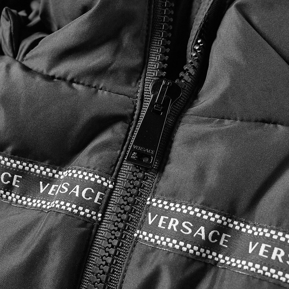 Versace Logo Taped Down Jacket - 2