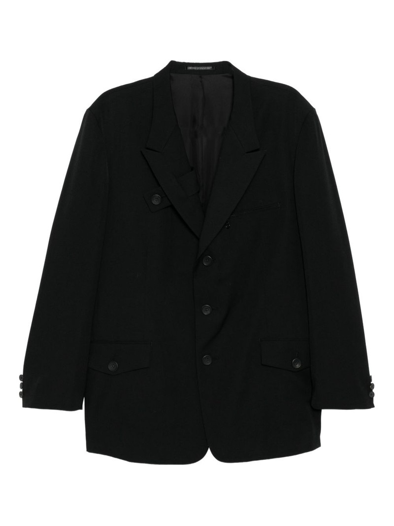 wool gabardine blazer 1