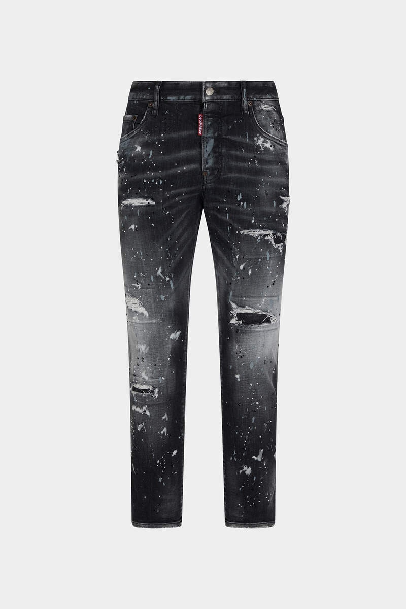 Dsquared2 distressed-effect cropped jeans - Grey