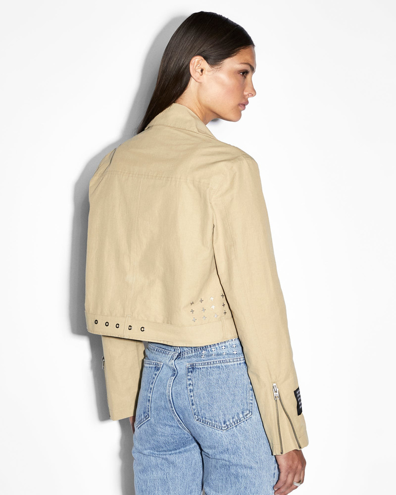 INCOGNITO BIKER/TRENCH KHAKI 14
