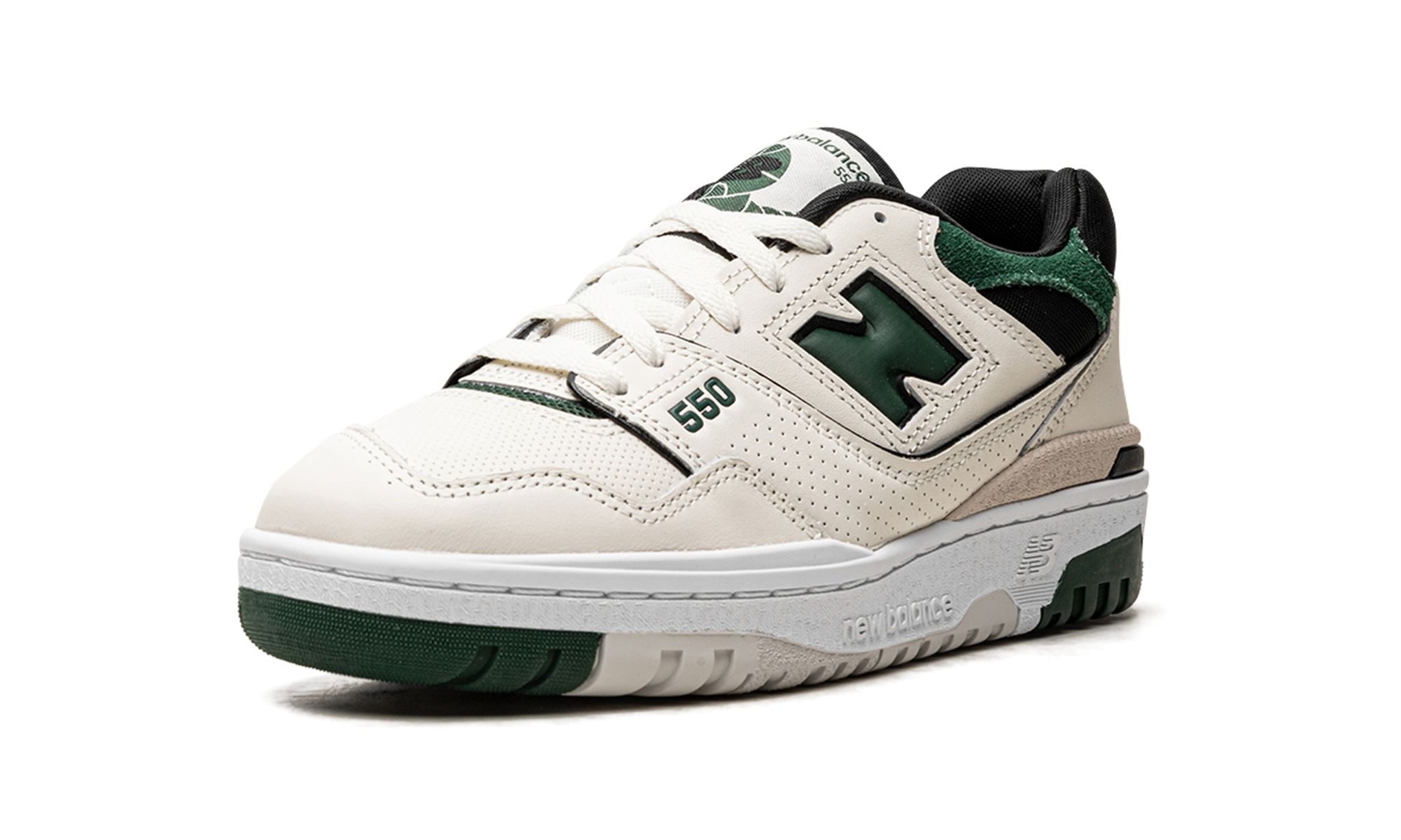 New Balance 550 "Sea Salt Pine Green" - 4