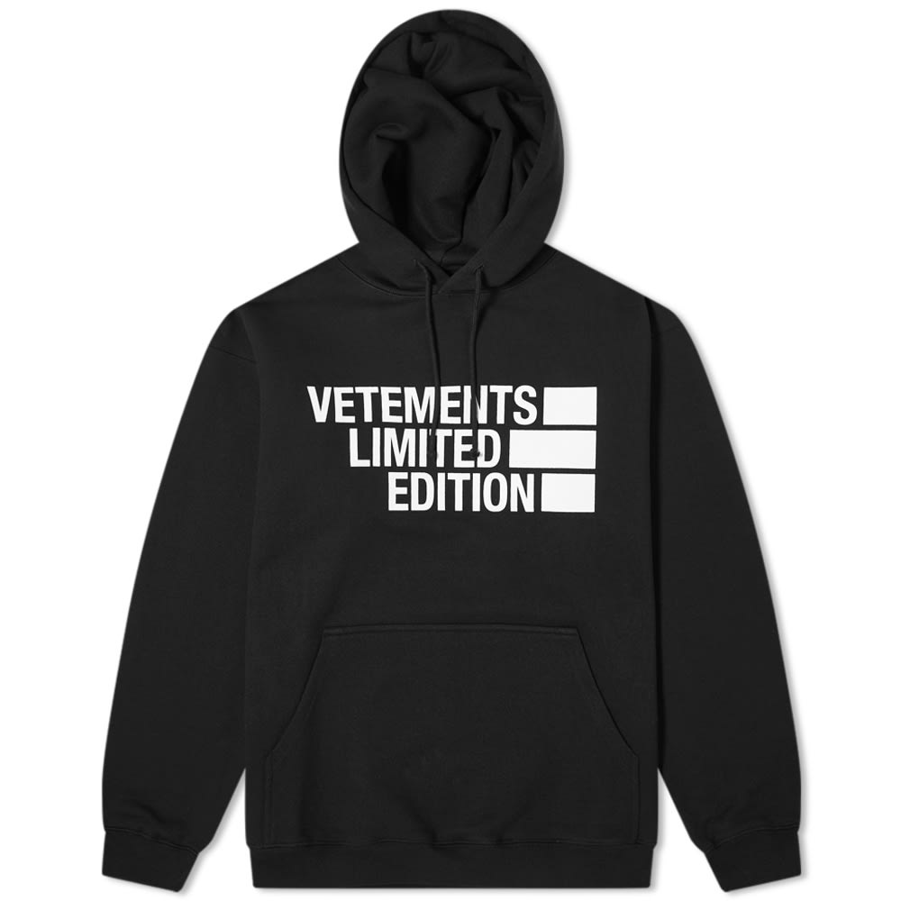 VETEMENTS Oversized Logo Limited Edition Hoody - 1