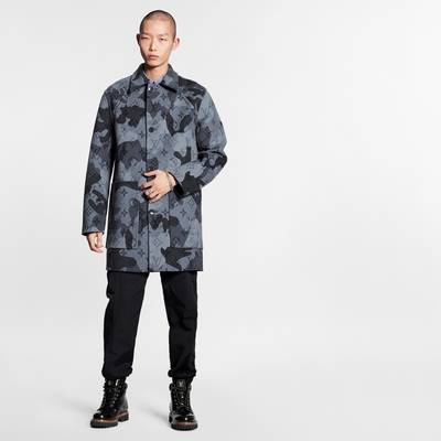 Louis Vuitton Camo Double Face Car Coat outlook