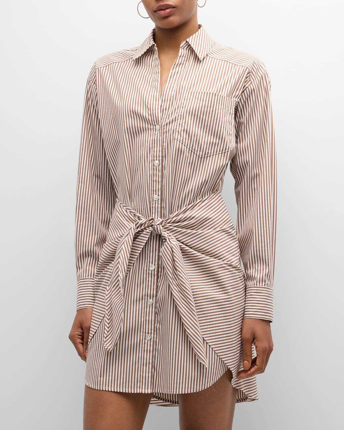 Roanoke Stripe Shirtdress - 3