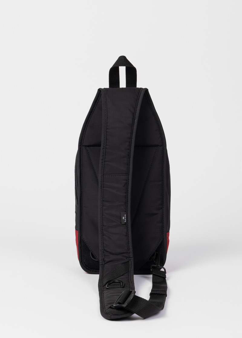 Paul Smith Black Panelled Sling Bag outlook