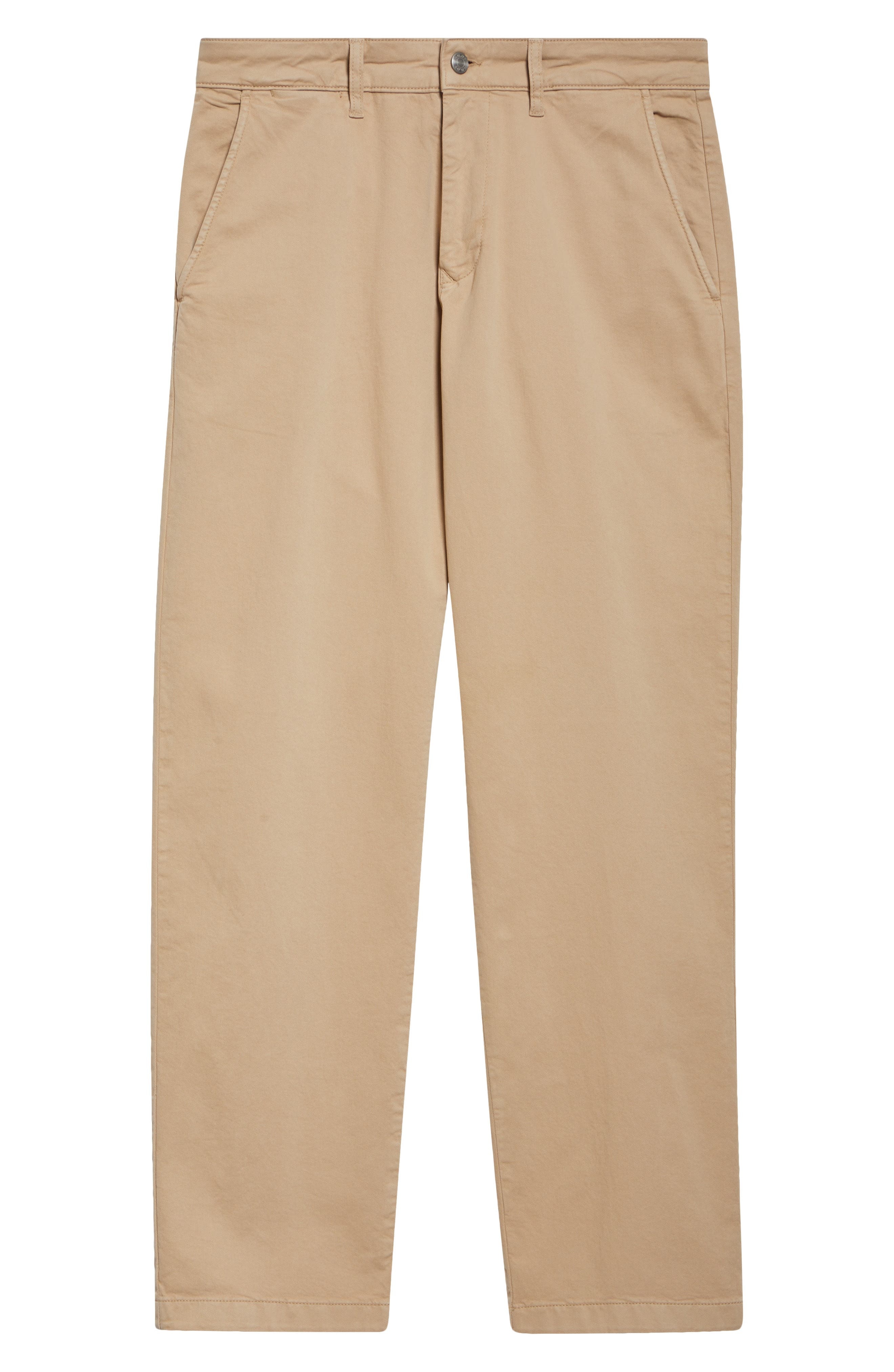NN07 Aden 1923 Classic Fit Stretch Organic Cotton Chinos in Khaki Beige at Nordstrom - 4