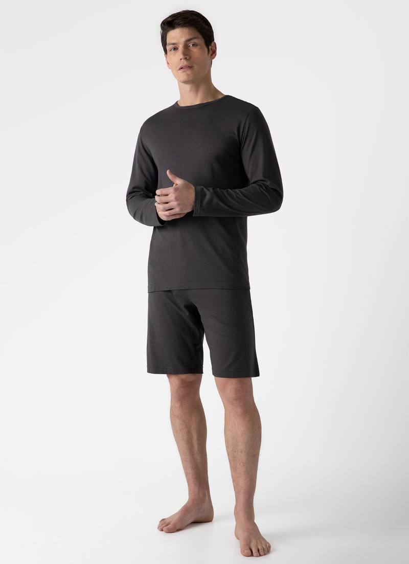 Sunspel Cotton Modal Lounge Long Sleeve T‑shirt outlook