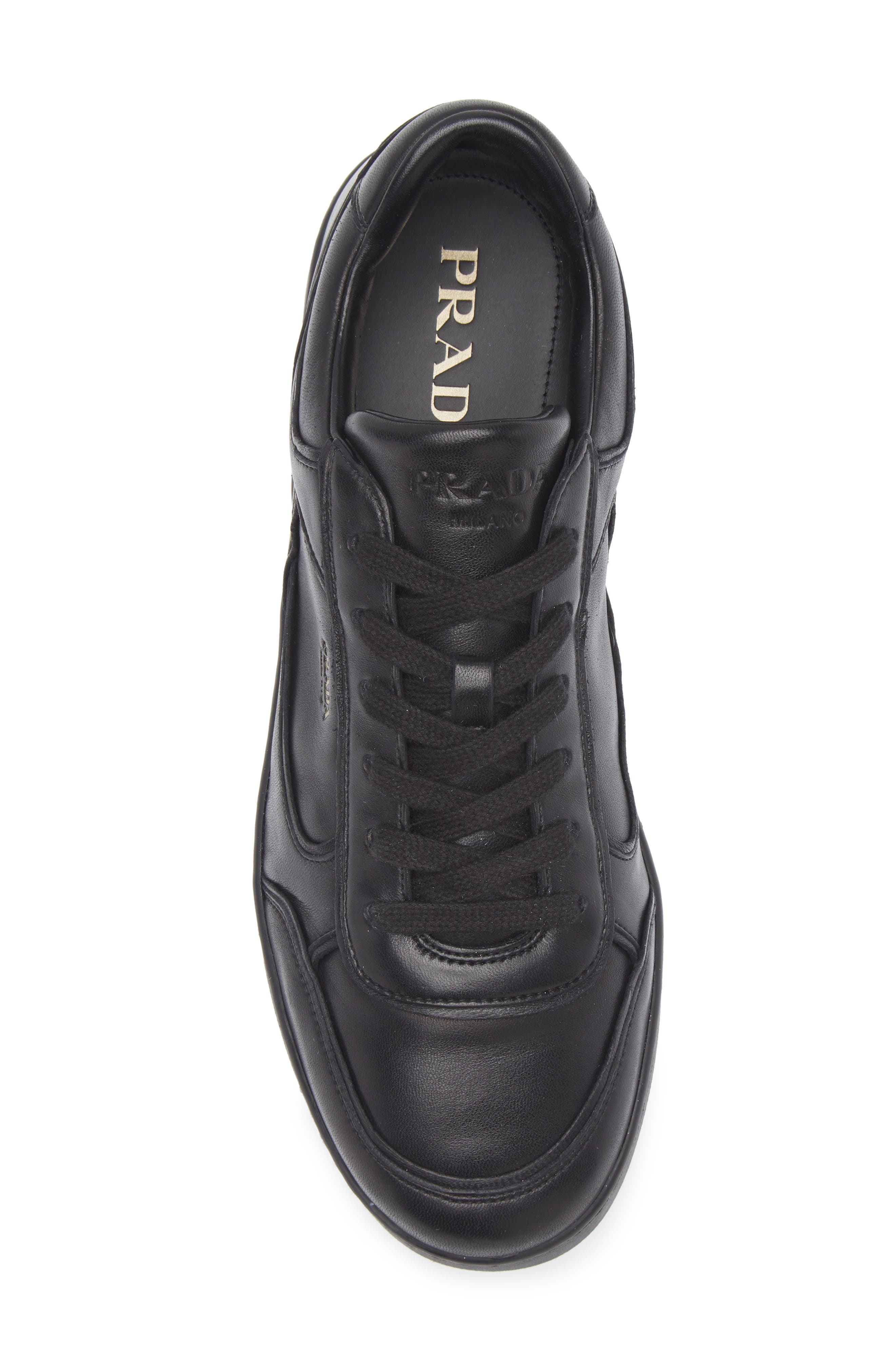 Prada Lane Sneaker in Nero at Nordstrom - 5