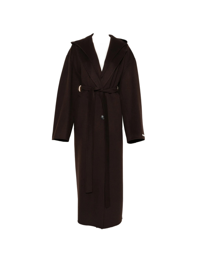 Sportmax Hooded Belted Coat 1