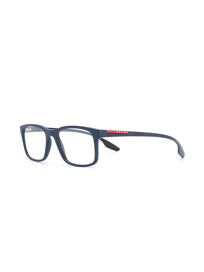 Prada PS01LV square-frame glasses outlook