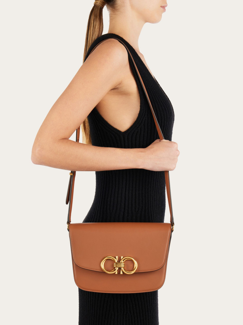 FERRAGAMO Trapezio crossbody bag outlook