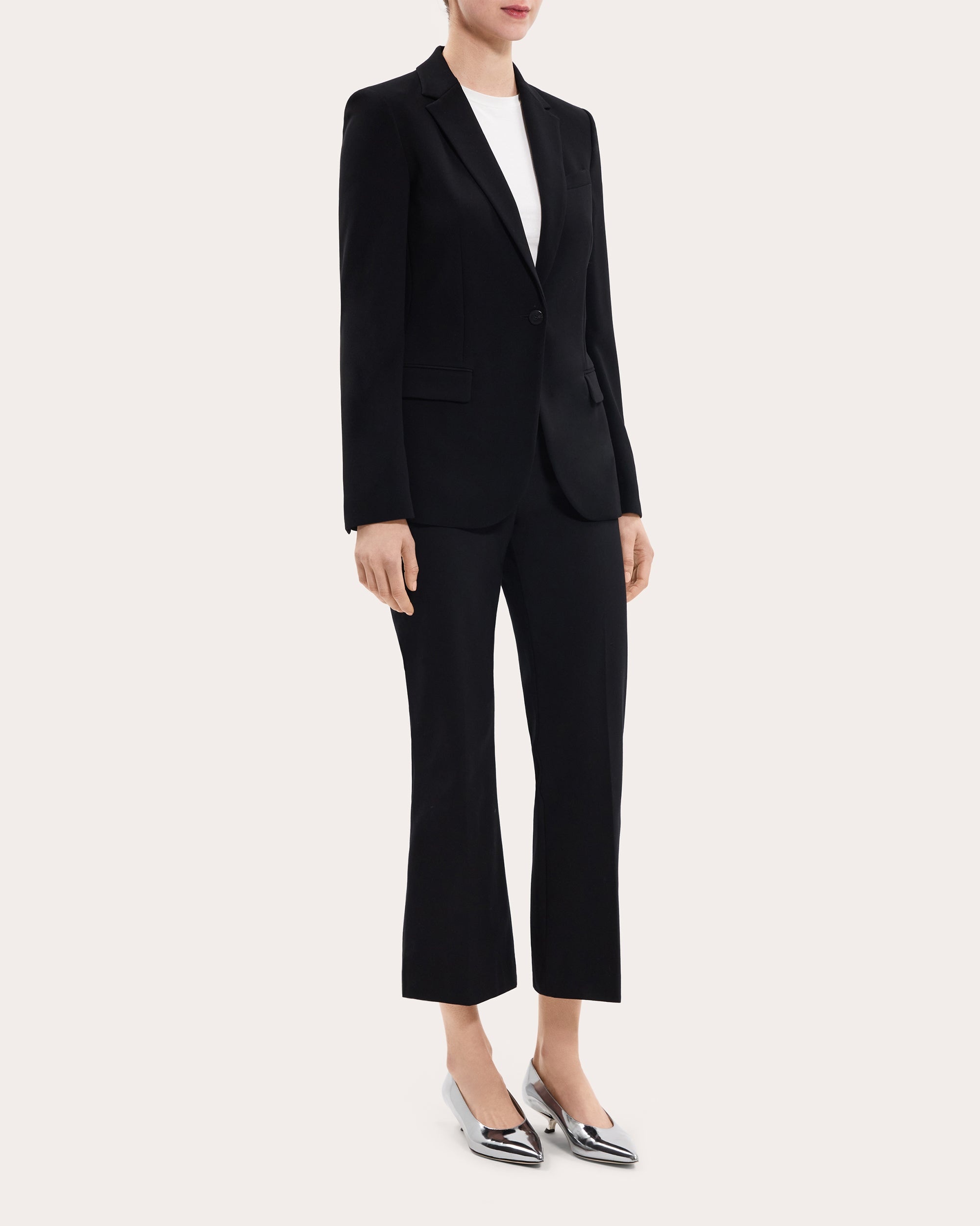 Classic Crepe Blazer - 4