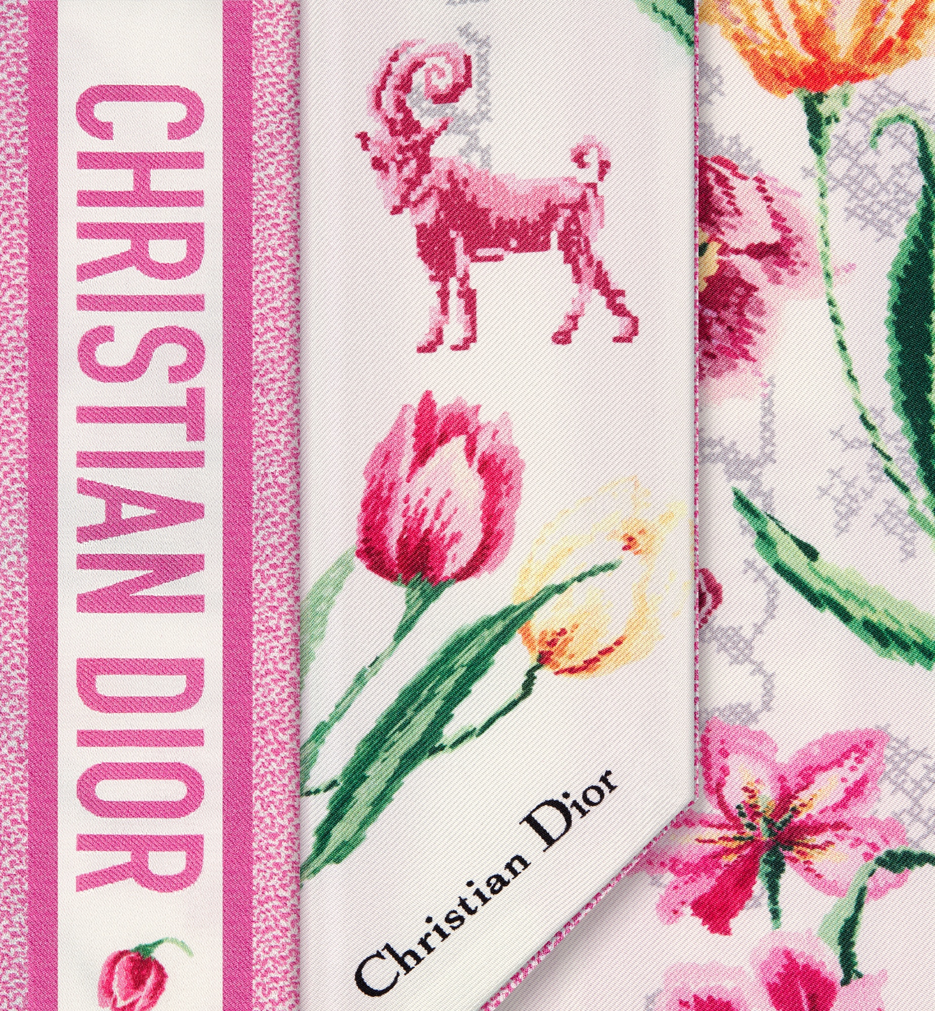 Christian Dior 1947 Zodiac Aries Mitzah Scarf - 4