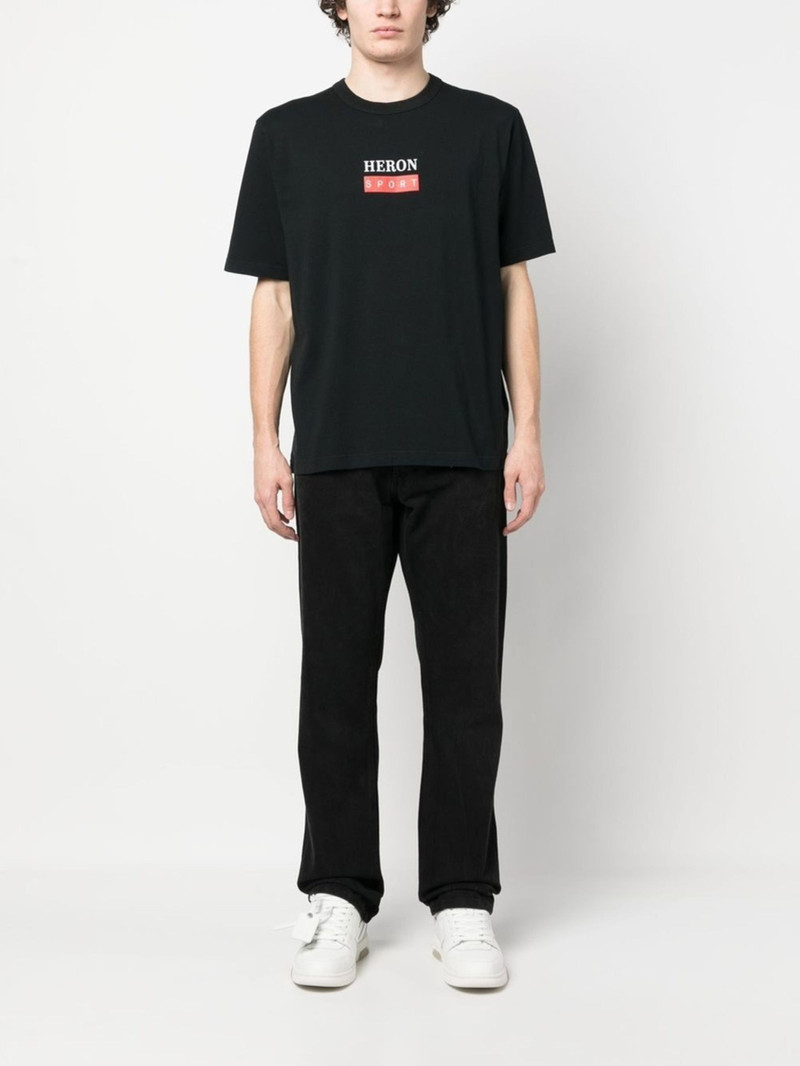 Heron Preston logo-print cotton T-shirt outlook