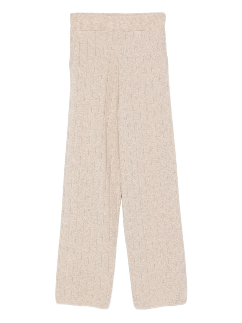 Max Mara Ribbed Cashmere Trousers 1