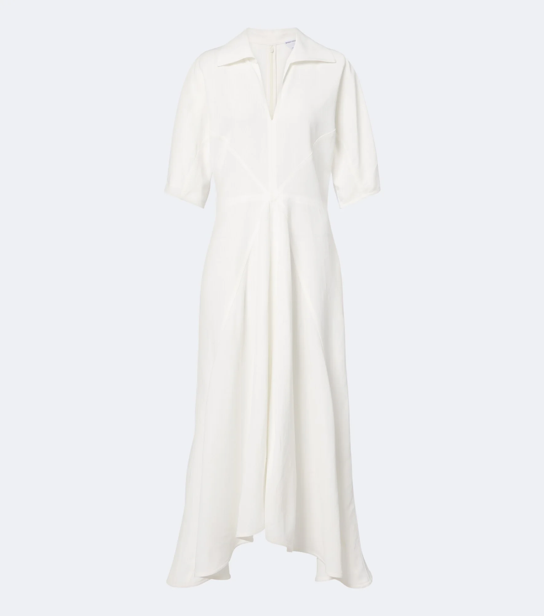 Asymmetric polo dress - 1