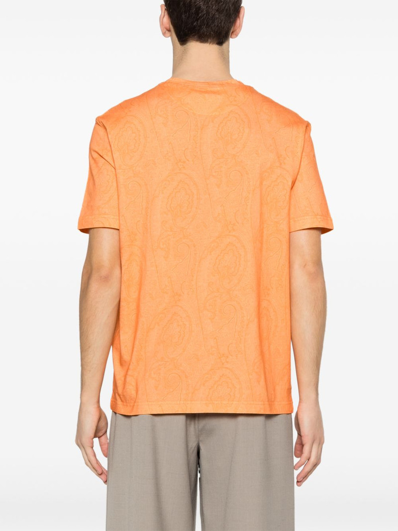 paisley-print T-shirt 4