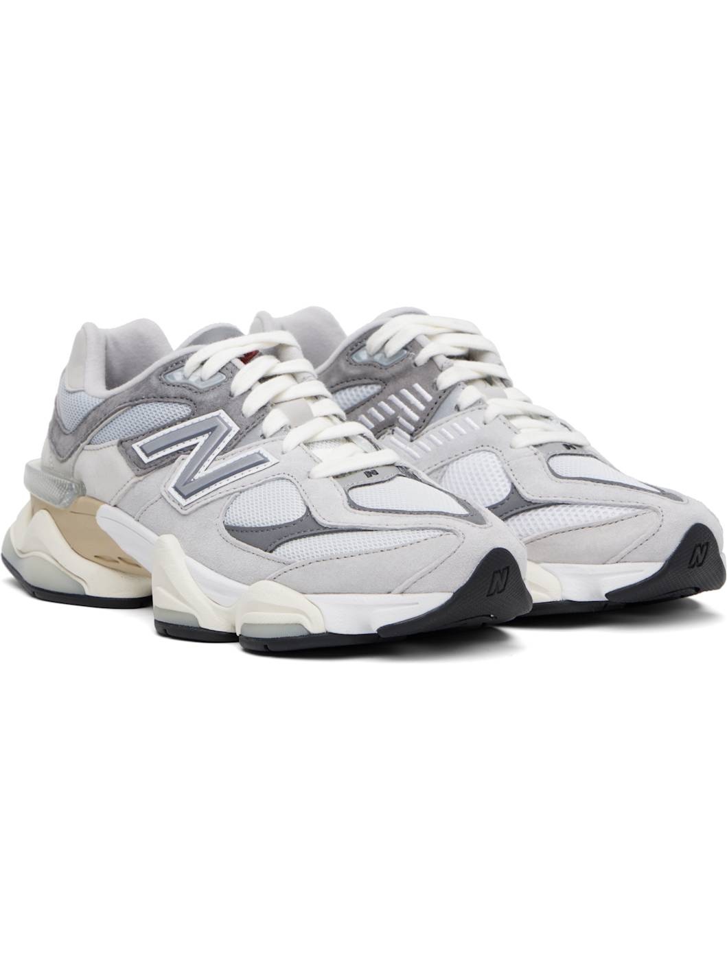 Gray 9060 Sneakers - 4