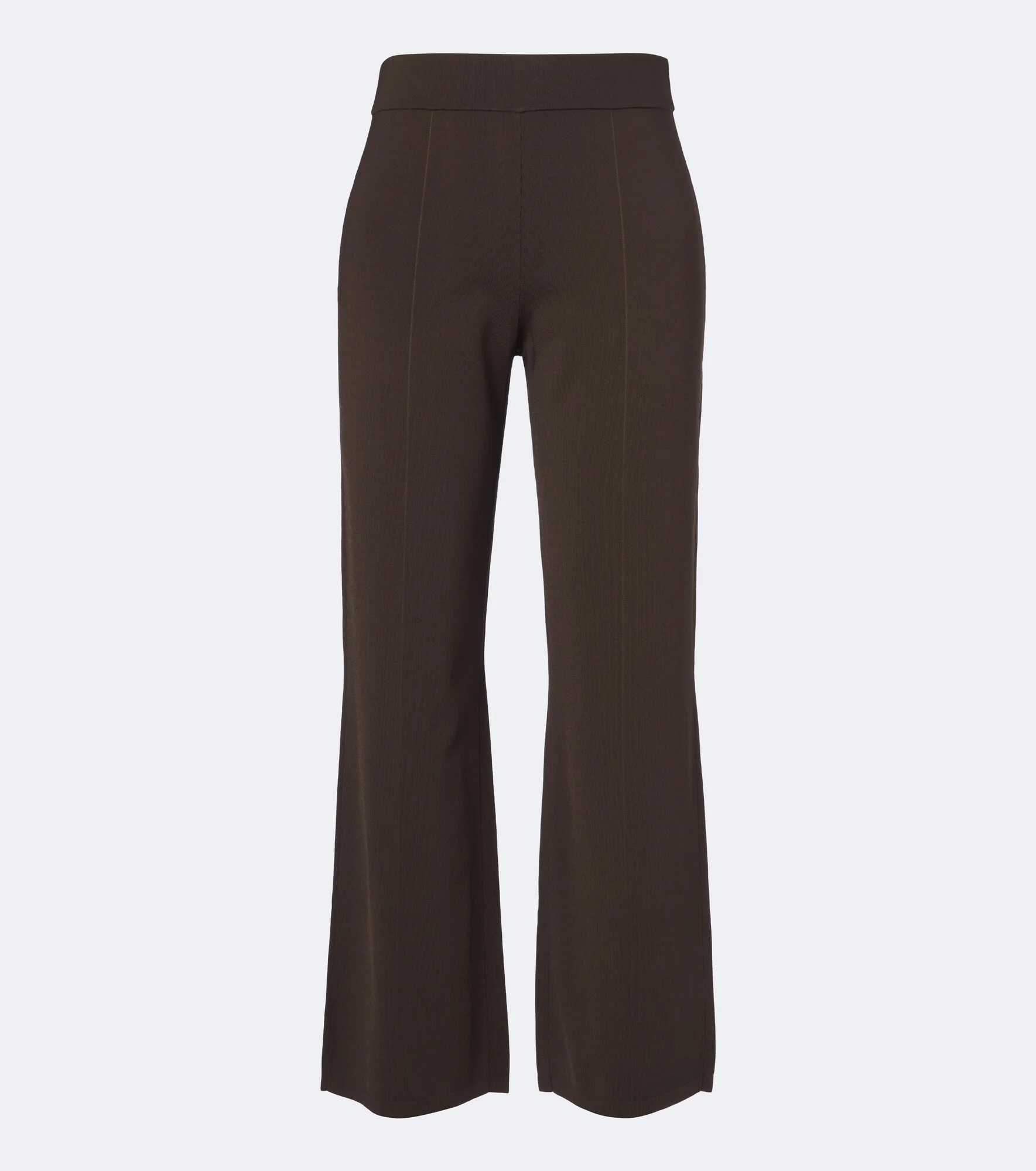 Zeta knitted cropped straight pants - 1