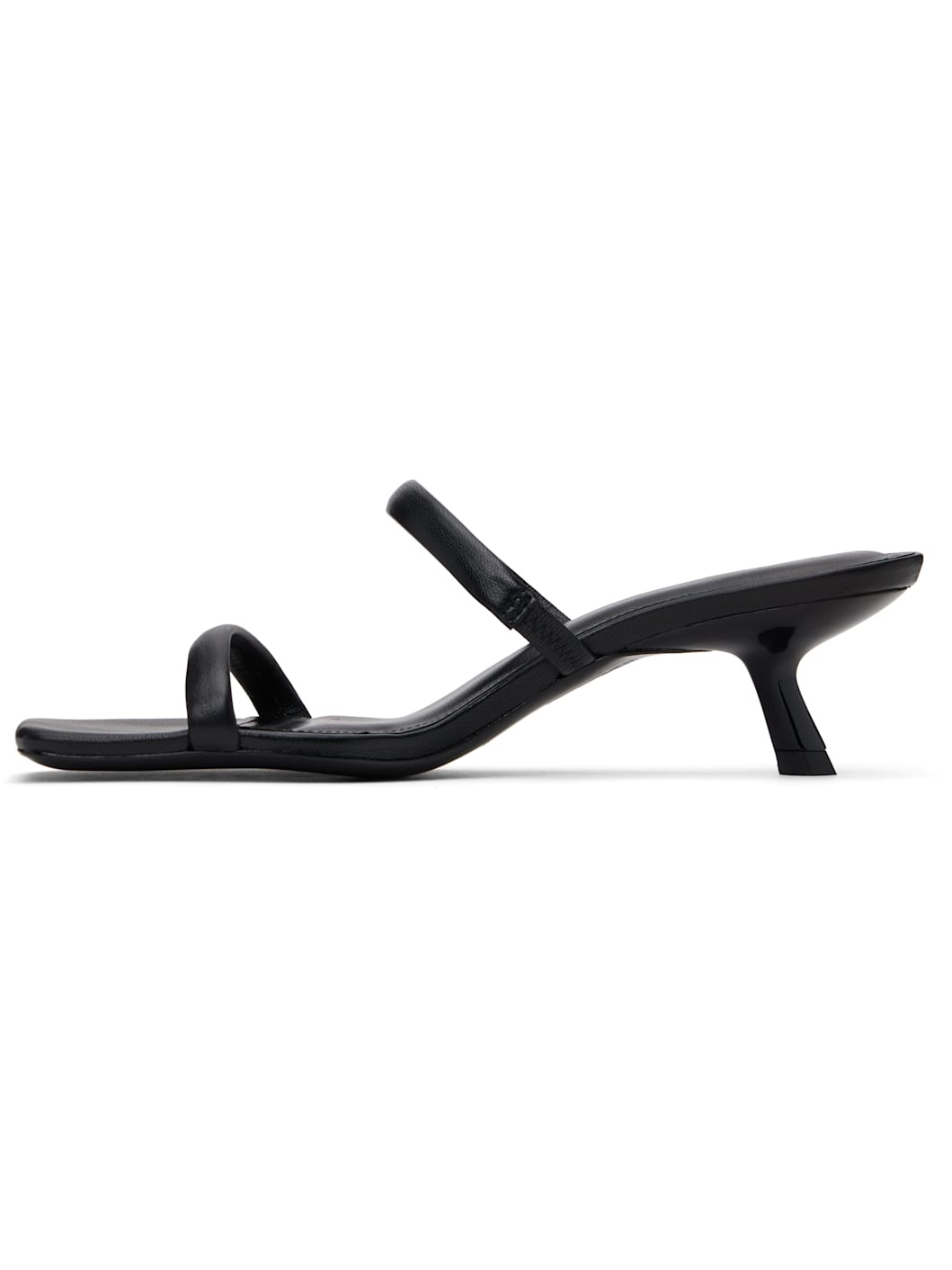 Black Hilda Mules - 3
